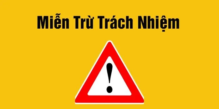 Miễn trừ trách nhiệm B52 Club