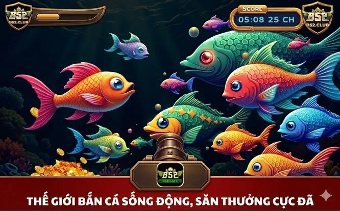 Trải nghiệm game bắn cá B52 Club