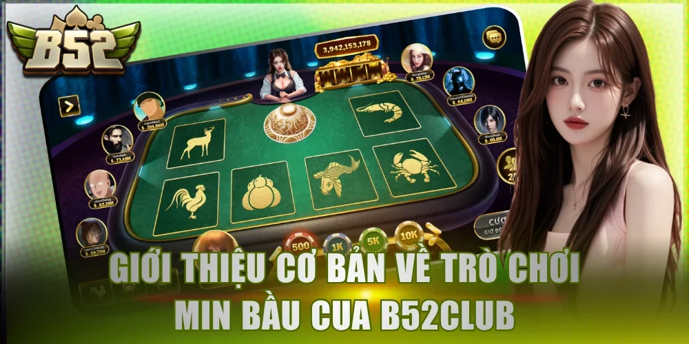 Giới thiệu cơ bản về trò chơi Min Bầu Cua B52Club