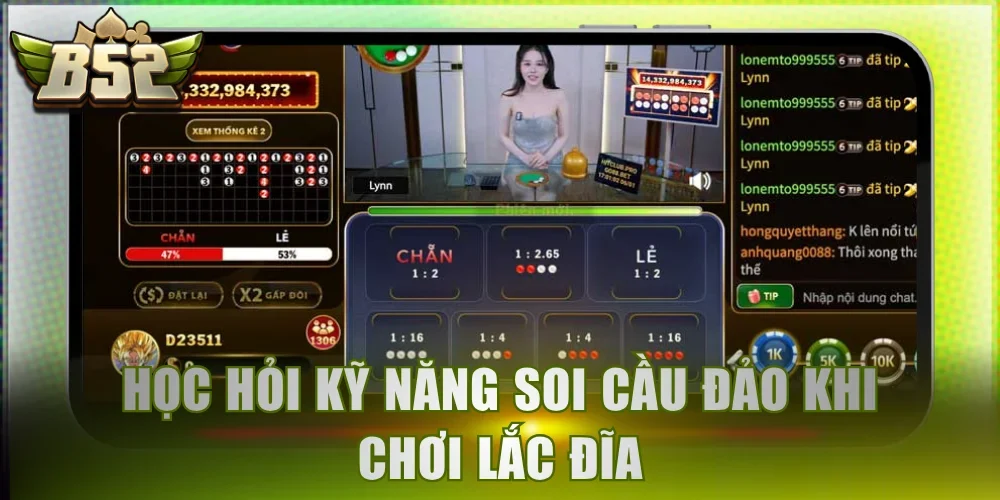 Học hỏi kỹ năng soi cầu đảo khi chơi lắc đĩa