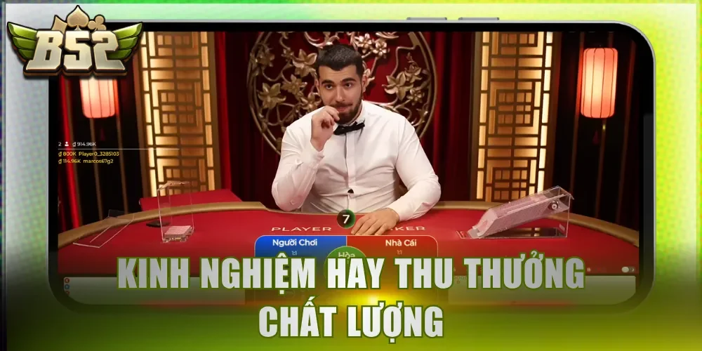 Kinh nghiệm hay thu thưởng chất lượng
